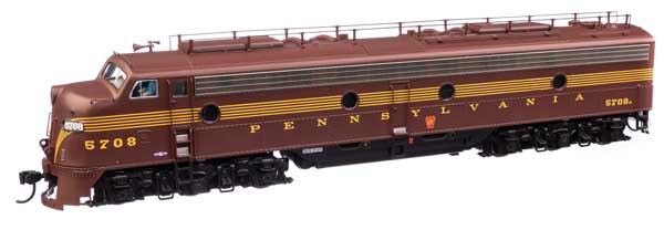 EMD E8A with LokSound 5 サウンド＆DCC ペンシルバニア鉄道 EP22クラス #5708A (トスカン、5ストライプ)/Walthers HOゲージ    鉄道模型 外国
