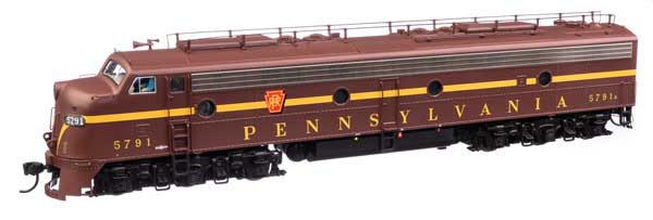 EMD E8A with LokSound 5 サウンド＆DCC ペンシルバニア鉄道 EP22クラス #5791A (トスカン、シングルストライプ)/Walthers HOゲージ    鉄道模型 外国