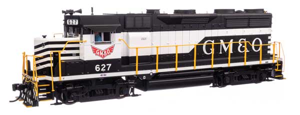 EMD GP35  Standard DC ガルフ・モバイル＆オハイオ #627/Walthers HOゲージ    鉄道模型 外国