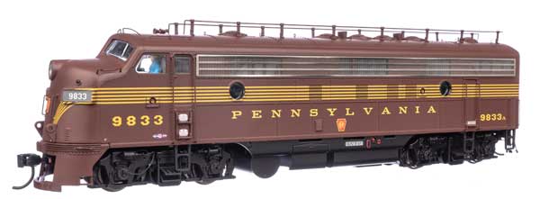 EMD FP7 Standard DC ペンシルバニア鉄道 EFP15 #9833A (トスカン 5ストライプ)/Walthers HOゲージ    鉄道模型 外国