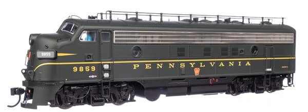 EMD FP7 Standard DC ペンシルバニア鉄道 #9859A (ブランズウィック・グリーン、キーストンユニットナンバー)/Walthers HOゲージ    鉄道模型 外国