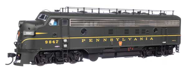 EMD FP7 Standard DC ペンシルバニア鉄道 #9847A (ブランズウィック・グリーン、キーストンユニットナンバー)/Walthers HOゲージ    鉄道模型 外国