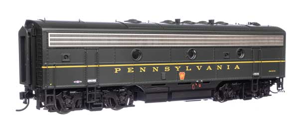 EMD F7B Standard DC ペンシルバニア EH15 #9840B (ブランズウィック・グリーン、キーストンユニットナンバー)/Walthers HOゲージ    鉄道模型 外国