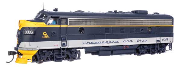 EMD FP7 Standard DC チェサピーク＆オハイオ #8006 (登場時仕様)/Walthers HOゲージ    鉄道模型 外国