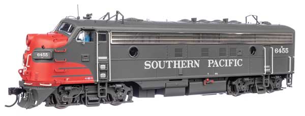 EMD FP7 Standard DC サザン・パシフィック(TM) #6455 (グレー、スカーレット、ホワイト)/Walthers HOゲージ    鉄道模型 外国