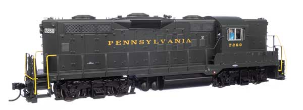 EMD GP9  Standard DC ペンシルバニア鉄道 #7260 (ブランズウィック・グリーン、デュラックスゴールド)/Walthers HOゲージ    鉄道模型 外国