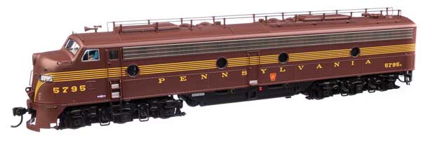 EMD E8A  Standard DC ペンシルバニア鉄道 EP22クラス #5795A (トスカン、5ストライプ)/Walthers HOゲージ    鉄道模型 外国