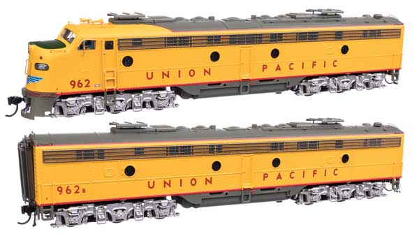 EMD E9A  E9B  Standard DC  シティ・オブ・サンフランシスコ ユニオン・パシフィック(R) #962, 962B (イエロー、グレー、レッド)/Walthers HOゲージ    鉄道模型 外国
