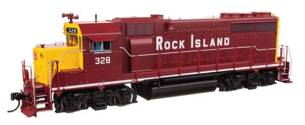 EMD GP35 Phase II  Standard DC ロック・アイランド #328/Walthers HOゲージ    鉄道模型 外国