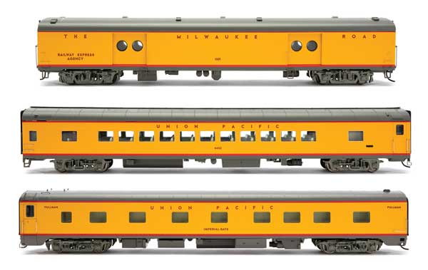 ホリデーシーズン サンフランシスコ都市圏 拡張セット 工場印刷済み  MILW #1321 エクスプレス、UP(R) #5452 「インペリアルゲート」客車/Walthers HOゲージ    鉄道模型 外国