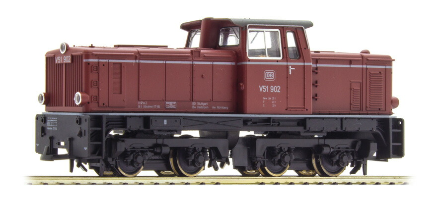 H0e 鉄道模型 ディーゼル機関車 Bemo ベモ ドイツ連邦鉄道 DB V 51 902 Epoch III Narrow gauge diesel locomotive DC