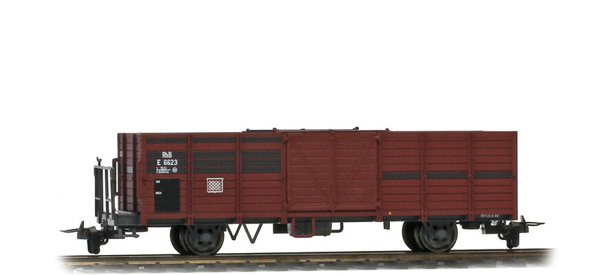 H0m 鉄道模型 ベモ Bemo RhB Hochbordwagen E 6629 without sheet metal DC|ラストホビー