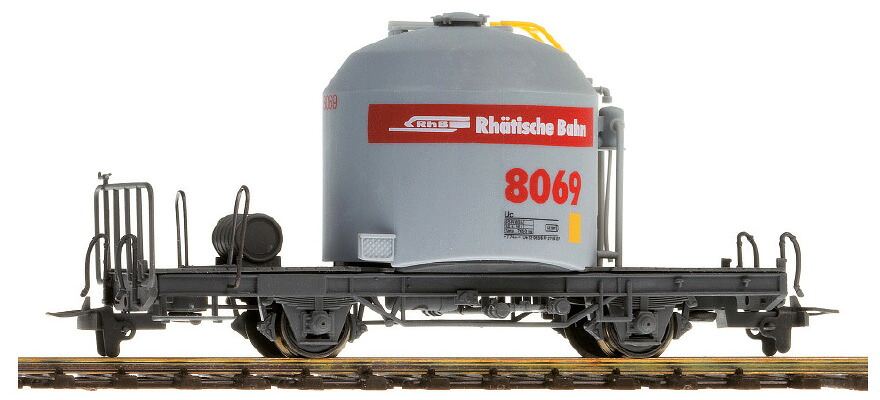 H0m 鉄道模型 貨車 Bemo ベモ レーティッシュ鉄道 Uce 8032 レッドリボン セメント車 Uce 8032 DC|ラストホビー