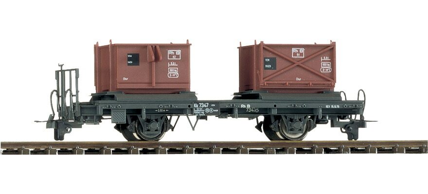 H0m 鉄道模型 車両 Bemo ベモ RhB Lbk 8641 Era II III RhB gravel wagon Lbk 8641 Era II III DC