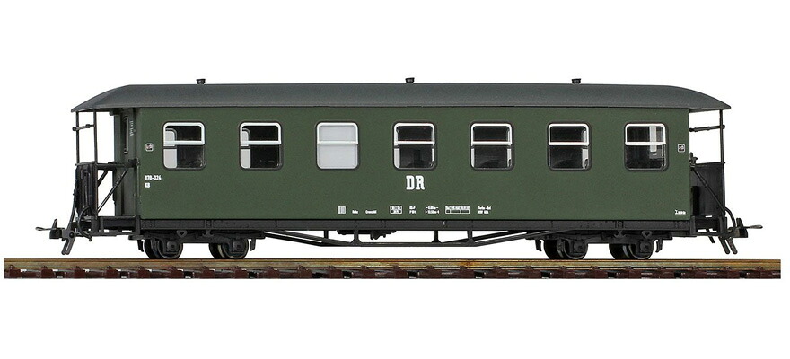H0e 鉄道模型 客車 Bemo ベモ DR Zittau 970 232 Era IV Modernization car 970 232 DR Era IV DC