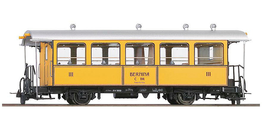 H0m 客車 Bemo ベモ RhB La Bucunada Era V Historic two axle DC 17,280円