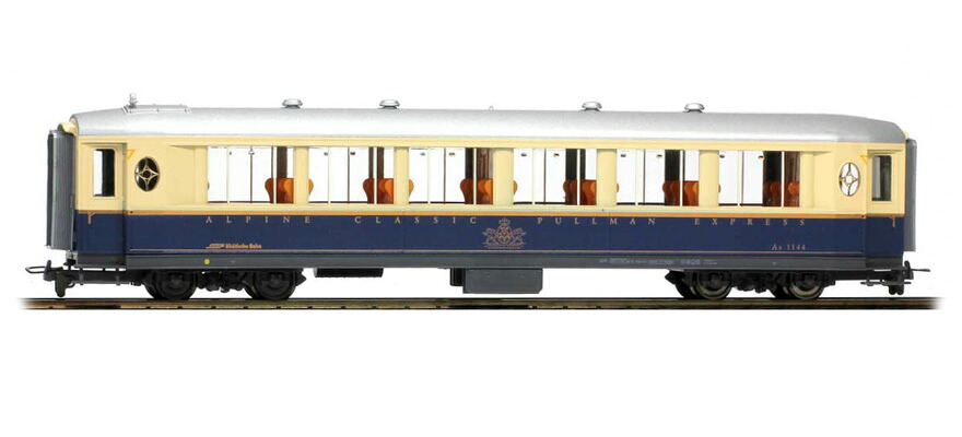 H0m 客車 Bemo ベモ RhB As 1143 ACPE of the RhB epoch V Salon car DC|ラストホビー