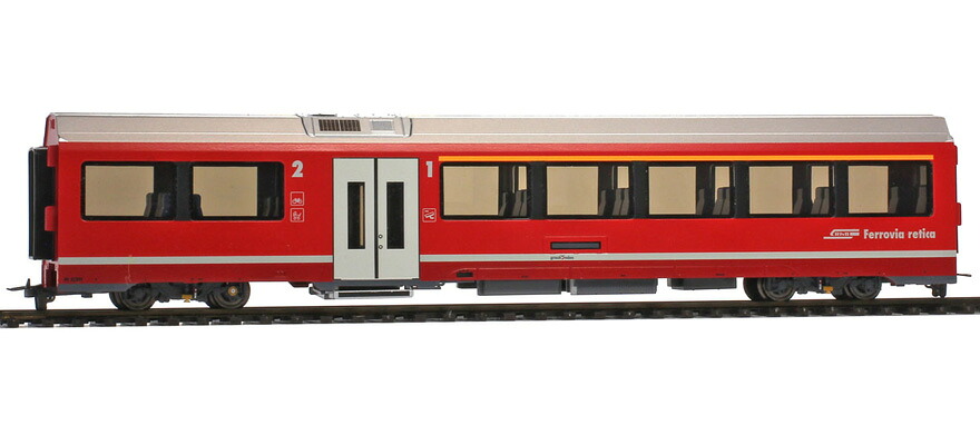 H0m 客車 Bemo ベモ AGZ 中間車 AB 572 01 室内灯付 AB 572 01 AGZ middle car with interior lighting DC｜ラストホビー