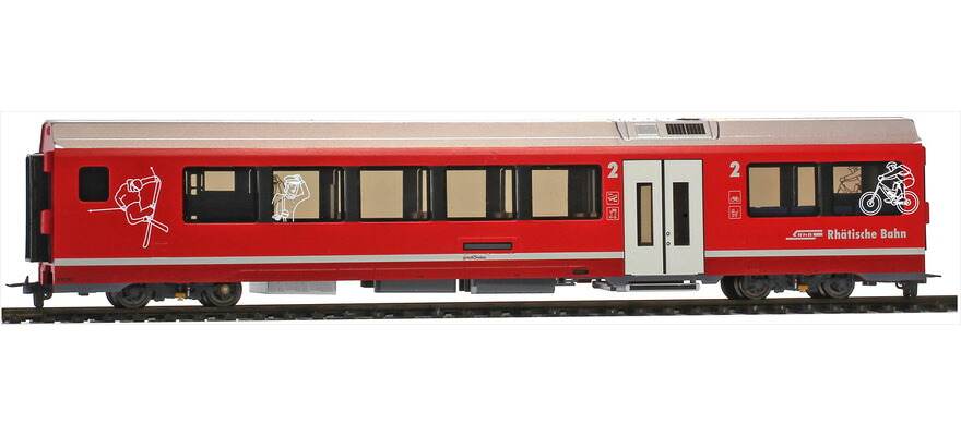 H0m 客車 Bemo ベモ AGZ 中間車 B 577 01 室内灯付 B 577 01 AGZ intermediate car with interior lighting DC｜ラストホビー