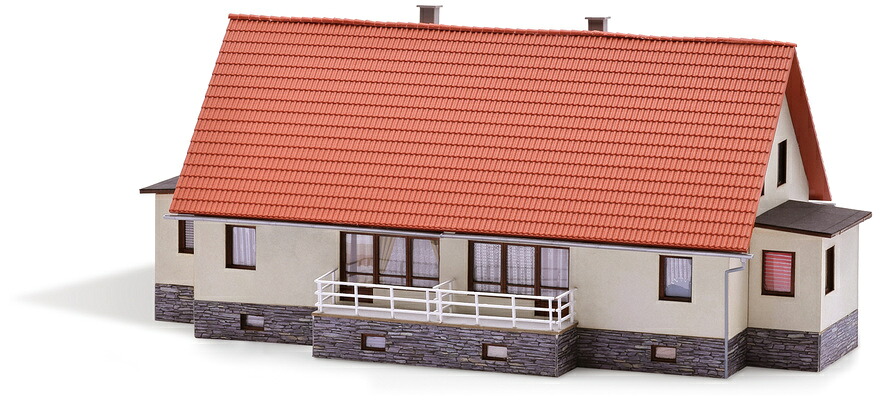 HOゲージ 鉄道模型 Busch ブッシュ 二世帯住宅 EW 65 semi detached house EW 65｜ラストホビー