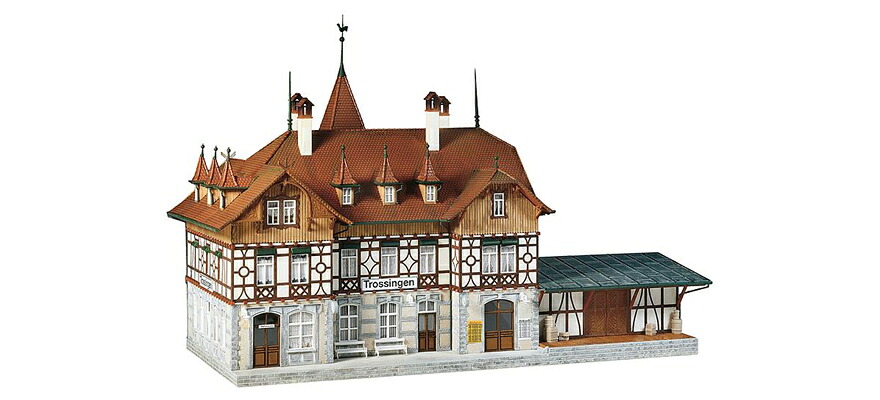 HOゲージ 鉄道模型 Faller ファラー トロッシンゲン駅 Trossingen station｜ラストホビー