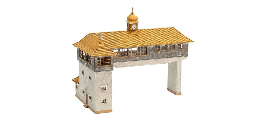 HOゲージ 鉄道模型 Faller ファラー ノイシュタット信号所 Equestrian signal box Neustadt an der Weinstrasse｜ラストホビー 12,567円