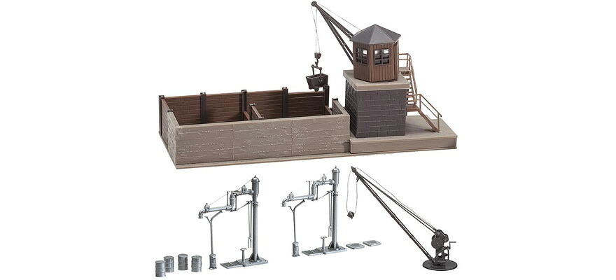 HOゲージ 鉄道模型 Faller ファラー Period II Small locomotive depot set with servo drive｜ラストホビー 13,629円
