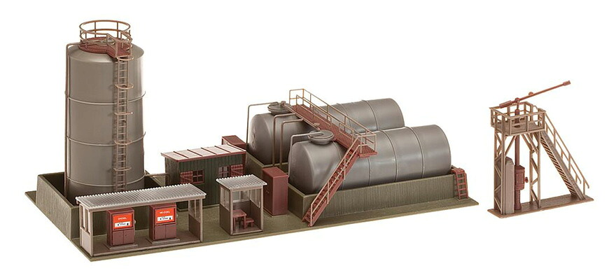HOゲージ 鉄道模型 Faller ファラー ディーゼル燃料施設 Era III Diesel fuel facility Period III|ラストホビー