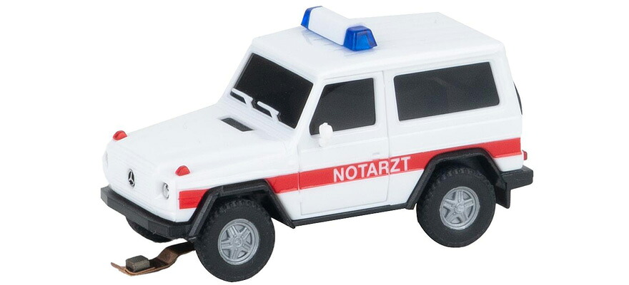 HOゲージ 車両 Faller ファラー SUV MB Gクラス 救急医 ヘルパ SUV MB G Class emergency doctor HERPA｜ラストホビー