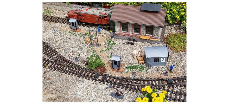 Gゲージ 鉄道模型 Faller ファーラー 列車運行設備セット Train operation equipment set PolaG|ラストホビー