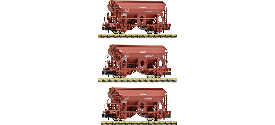 Nゲージ 鉄道模型 Fleischmann フライシュマン DR 3 piece set Swing roof wagon Tdgs Era IV DC｜ラストホビー