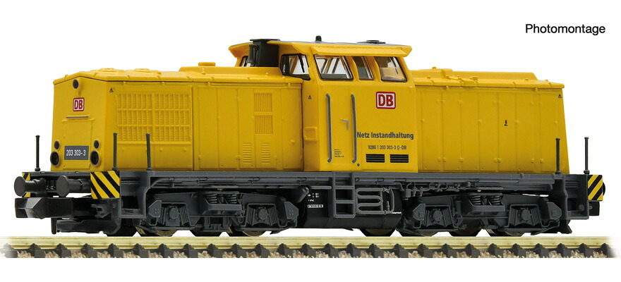 Nゲージ 鉄道模型 Fleischmann フライシュマン DB Netz BR 203 Era VI Diesel locomotive sound DC DCC