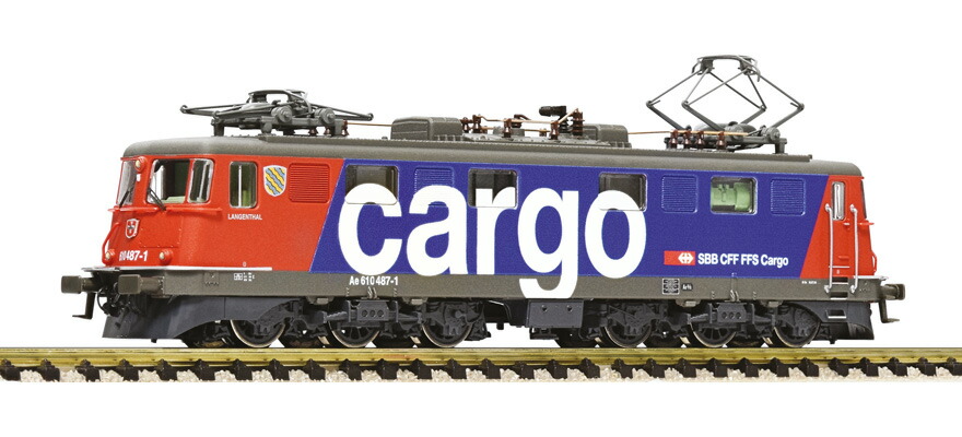 Nゲージ 鉄道模型 フライシュマン Fleischmann SBB Electric locomotive Ae 610 487 1 Era V DC