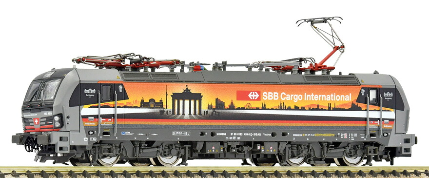 Nゲージ 鉄道模型 Fleischmann SBB Cargo BR 193 Deutschlandpiercer Era VI Electric locomotive DC