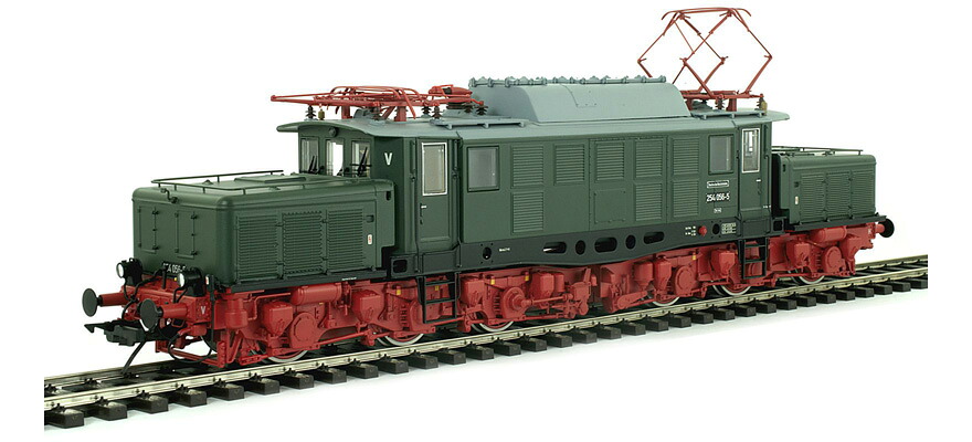 ゼロゲージ 鉄道模型 Lenz レンツ DR Electric locomotive 254 056 5 era IV DC Digital Decoder RailCom