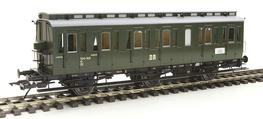 Oゲージ 客車 Lenz レンツ DR C3 Pr 11 Epoch III Prussian type C3 compartment car DR DC｜ラストホビー