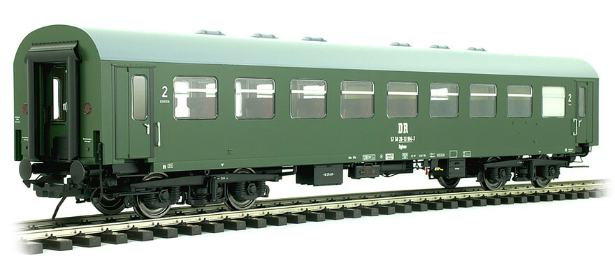 ゼロゲージ 客車 Lenz レンツ DR Reko wagon Bghwe 2nd class epoch IV DC