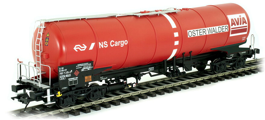ゼロゲージ 鉄道模型 貨車 Lenz レンツ NS Cargo Tank car Zansder red DC｜ラストホビー 27,650円