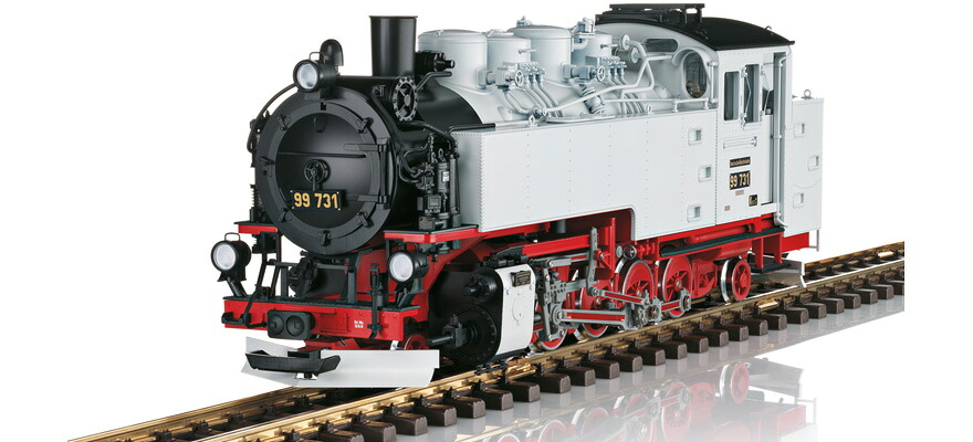 Gゲージ 鉄道模型 蒸気機関車 LGB エルジービー SOEG VII K 99 731 light grey photo paint DC mfx|ラストホビー