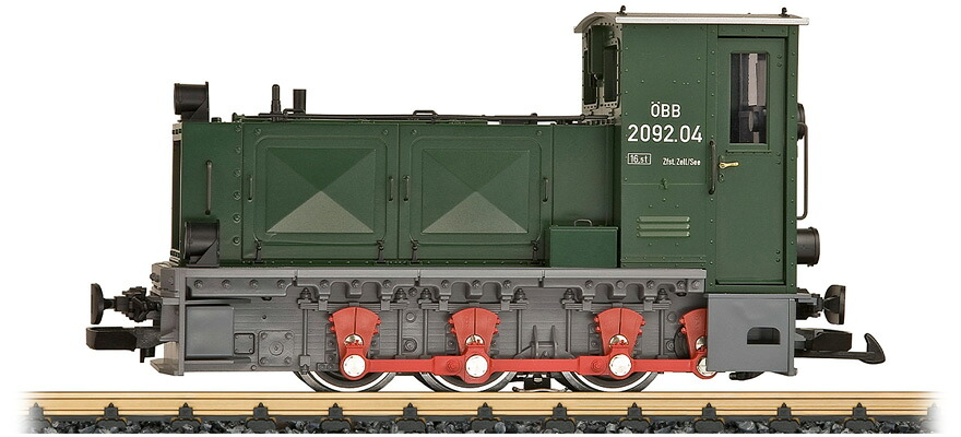 Gゲージ 鉄道模型 ディーゼル機関車 LGB エルジービー OEBB 2092 04形 Era IV sound Diesel locomotive class 2092 04 OEBB Era IV sound DC mfx