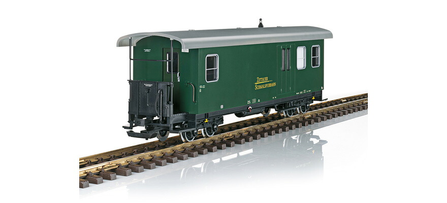 Gゲージ 鉄道模型 荷物車 LGB エルジービー ツィッタウ狭軌鉄道 Zittau narrow gauge railway Era VI DC