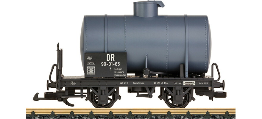 Gゲージ 鉄道模型 車両 LGB エルジービー DR タンク車 Era III DR tank car epoch III DC｜ラストホビー