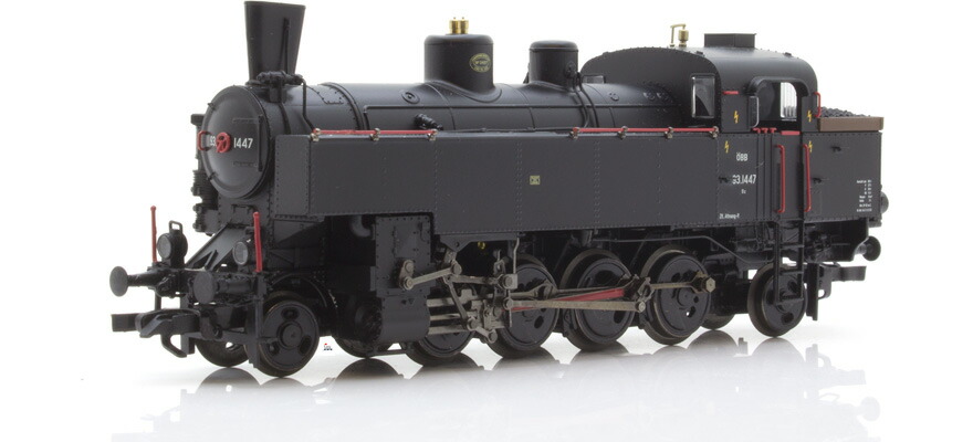 HOゲージ 鉄道模型 リリパット Liliput OEBB 93 蒸気機関車 Epoch III DC Steam locomotive series 93 of the OEBB epoch III