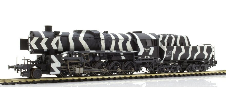 HOゲージ 鉄道模型 車両 Liliput リリパット DRG War Locomotive BR 42 Era II Tender locomotive DC