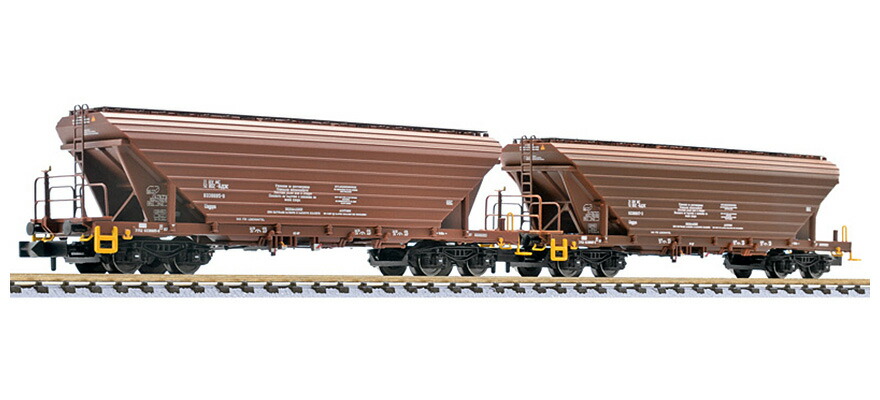 Nゲージ 鉄道模型 Liliput リリパット BDZ Uagpps Era V-VI Grain transport wagon DC