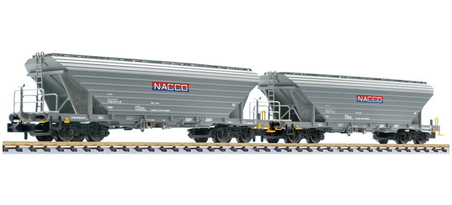 Nゲージ 車両 Liliput リリプット Naccorail Uagpps Era VI Grain transport wagon Uagpps Naccorail Era VI DC