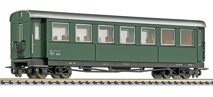 H0e 鉄道模型 客車 Liliput リリパット OEBB 2等客車 B4ipho/s Era III IV Passenger carriage 2nd class DC｜ラストホビー