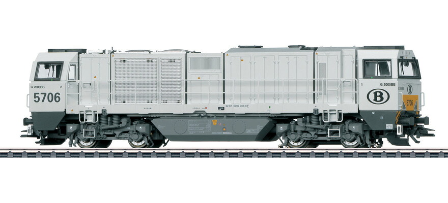 HOゲージ 鉄道模型 ディーゼル機関車 Maerklin メルクリン SNCB G 2000形 Era VI サウンド AC Motorola Maerklin-Format 49,620円