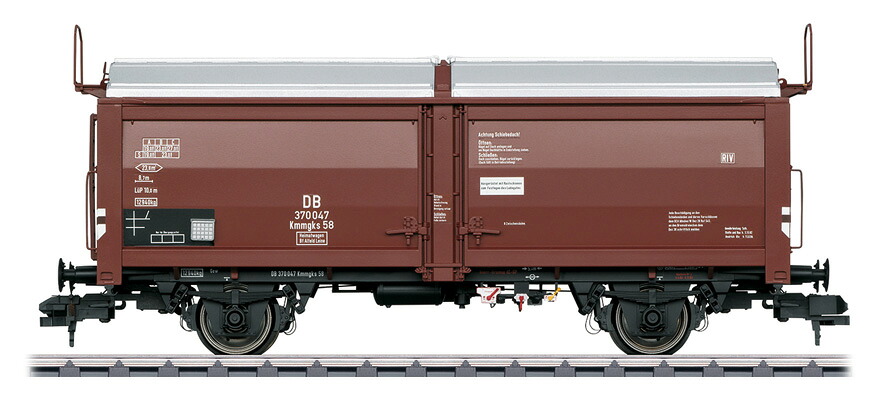 Iゲージ 鉄道模型 貨車 Maerklin メルクリン DB Sliding roof sliding wall wagon Kmmgks 58 Epoch III AC
