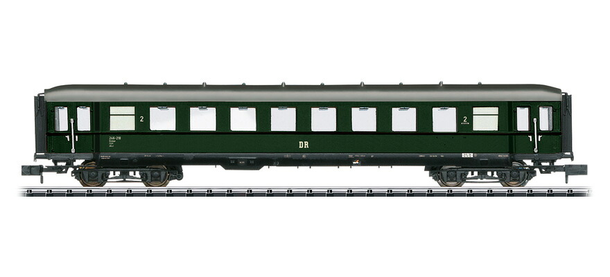 Nゲージ 鉄道模型 客車 Minitrix ミニトリックス DR B4uempe passenger car Era III DC|ラストホビー